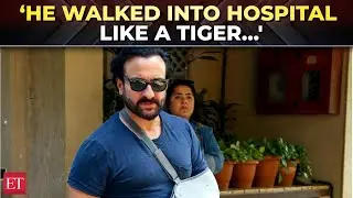 Saif Ali Khan health update: Doctors hail the actor as a hero, ‘he walked into hospital like...'