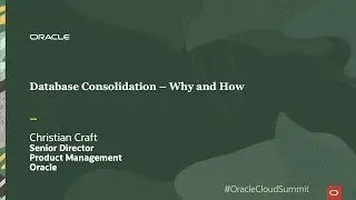 Lowering Costs with Database Consolidation &ndash; Technical Deep Dive