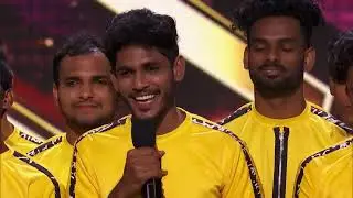 V. Unbeatable: Dwyane Wade Hits GOLDEN BUZZER For Indian Dance Group | America's Got Talent 2019