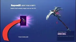 Fortnite Getting the Demon Skull Pickaxe