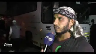 وصول 1626 مقاتل من المعضمية مع عائلاتهم