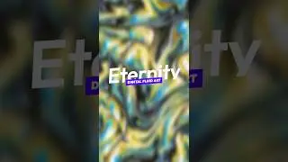 Eternity | Digital Fluid Abstract Art #abstract #abstractart #abstractpainting #fluidart #liquid