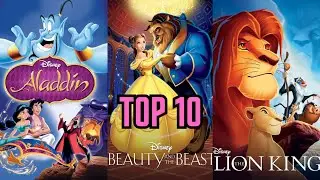 top 10 disney elokuvaa