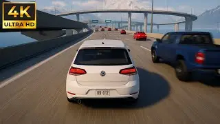 VW Golf MK7 | CarX Street PS5 Gameplay | Realistic Highway POV