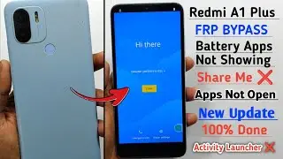 Обход FRP на Redmi A1 Plus || Приложения для разблокировки аккумулятора не отображаются || Прилож...