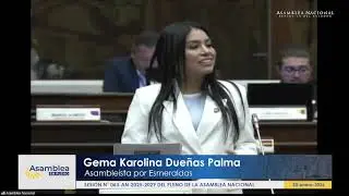 Asambleísta Karolina Dueñas - Sesión 063