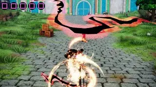 One Piece Pirate Warriors 4 - Luffy (Onigashima) Complete Moveset