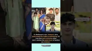 .R. Madhavan's son, Vedaant, wins gold medal for India in swimming