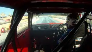 Fiat Uno In-Car at Hal Far Raceway