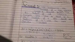 Factorial | Math | Business mathematics(Sem 1) #aktu #mba #maths #imba #factorial #aktumba #fx-991MS