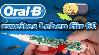 Oral B Zahnb&uuml;rste Akku wechseln f&uuml;r nur 6 Euro! Nachhaltigkeit im Badezimmer
