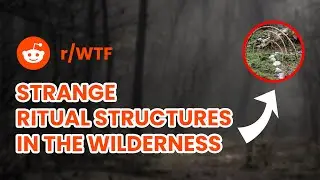 Mysterious Ritual Structures in the Wilderness - A Reddit User's Unsettling Encounter