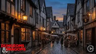 Medieval Fantasy City | D&D Ambience and Background Music