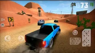 Blue SUV Driving On A Bridge - City Cars Driver Simulation #23