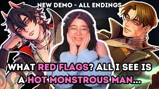 Ignoring The Hot Mage's Red Flags | TOUCHSTARVED NEW DEMO - ALL ENDINGS
