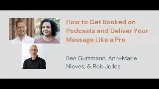 How To Get Book On Podcasts AND Deliver Your Message Like A Pro!