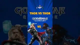Perbedaan Thor GOW vs Marvel, Mana Lebih Keren? #shorts