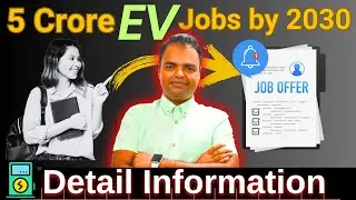 Best EV Course with Guaranteed Internship, EV Course 2025, EV Jobs in India by 2030