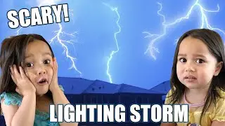 THUNDER AND LIGHTING STORM with ALEX & LEXI | Mini Phan Club