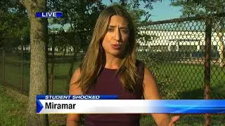Ex-student returns to Miramar High, shocked by Taser