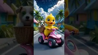 Duck🐤rescues PUPPY🐶 #explore #duck #duckling #duckrescue #duckshorts #duckvideo #ducktales #fy