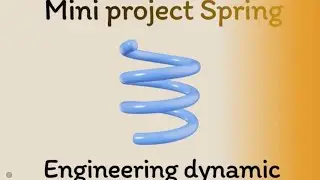 Mini project engineering Dynamic spring blender