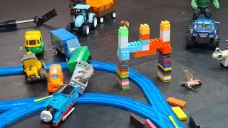 Hulk aaj bahut gusse me hai ||train hamara kharab ho gaya ||khilone wala video ##train #toy 