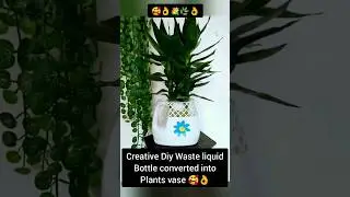 Waste Plastic Bottles Reuse Craft Ideas👌🥰Will You Try This?👈🎯#shorts #ytshorts #diy #diycrafts
