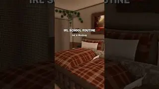 IRL School Routine but in Bloxburg #bloxburghighschool #bloxburg #roblox #bloxburgnews