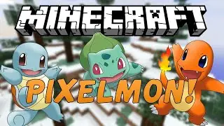 Майнкрафт с модом Pixelmon Прохождение #1 Сезон 3 серия - Шахта