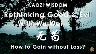 Rethinking Good and Evil with Wu Wei: How to Constantly Gain Without Loss| Lao Tzu Wisdom| Wang Bi