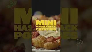 Mini Hasselback Potatoes #getfoodsavvy #christmaspickybits