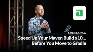 Speed Up Your Maven Build x10&hellip;Before You Move to Gradle