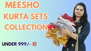 Meesho Festive & Daily Wear Kurta Sets Under ₹999 😍 | Budget Ethnic Wear✨
