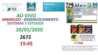AO VIVO - 2672 - 15:45 - 20/01/2020 - WINDEV WEBDEV MOBILE - DESENVOLVIMENTO E ESTUDOS