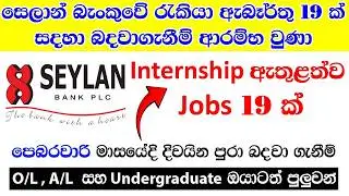 Seylan Bank - Jobs / Seylan Bank Job Vacancies -2026