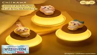 Chiikawa Hachiware Usagi Pudding Light Nightlight Bedroom Desk Lamp Ornament Toy