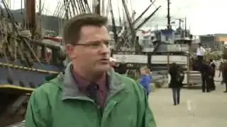 Endeavour replica sails into Hobart