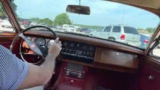 1963 Jaguar Mk II 3.8L Driving Video