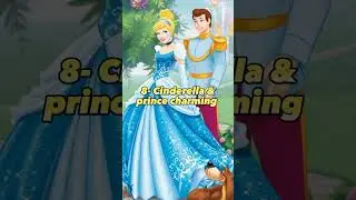 Top 10 most loved Disney couples 💚🤯#shorts #youtubeshorts #top10 #disney