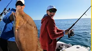 Рыбалка на зимнем рифе Флорида-Кис просто ОГОНЬ!