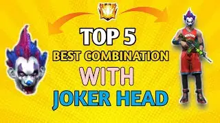 Top 5 Best Dress Combination With Night Clown Joker | Most Rare Bundle | Joker Bundle  Combination