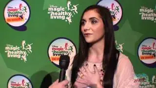 Disney Channel's Alyson Stoner at Epcot talks The Hunger Games, Twitter & healthy living