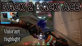 Get 2 ACE In One Match || Valorant Hightlight || #valorant #highlights #2ace