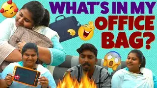 என்னடா Magic காட்டுறீங்க 😂 | What's Inside My Office Bag 👜 | Comali Sarath