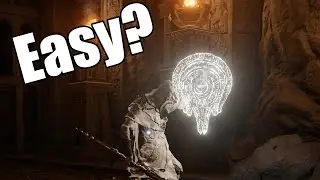 How to Beat Godskin Apostle Cheese Strategy Elden Ring Divine Tower of Caelid Easy Early Strategy