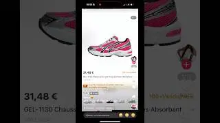 Code saram@rt 🧡 #tiktok #repost #ootd #sneakers #kayano #hacoo #saramart