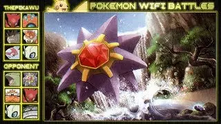 Starmie: The Gem of the Sea! (Pokemon Black and White OU Wifi Battle)