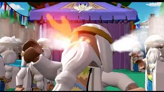 Vitruvius Performs All Character Cutscenes in LEGO Simpsons A Springfield Adventure Level Pack