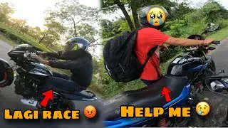 Socha nahi tha ride mai aisa kuch hoga ? 😰 ​⁠@riderad #motovlog #vlog #help
